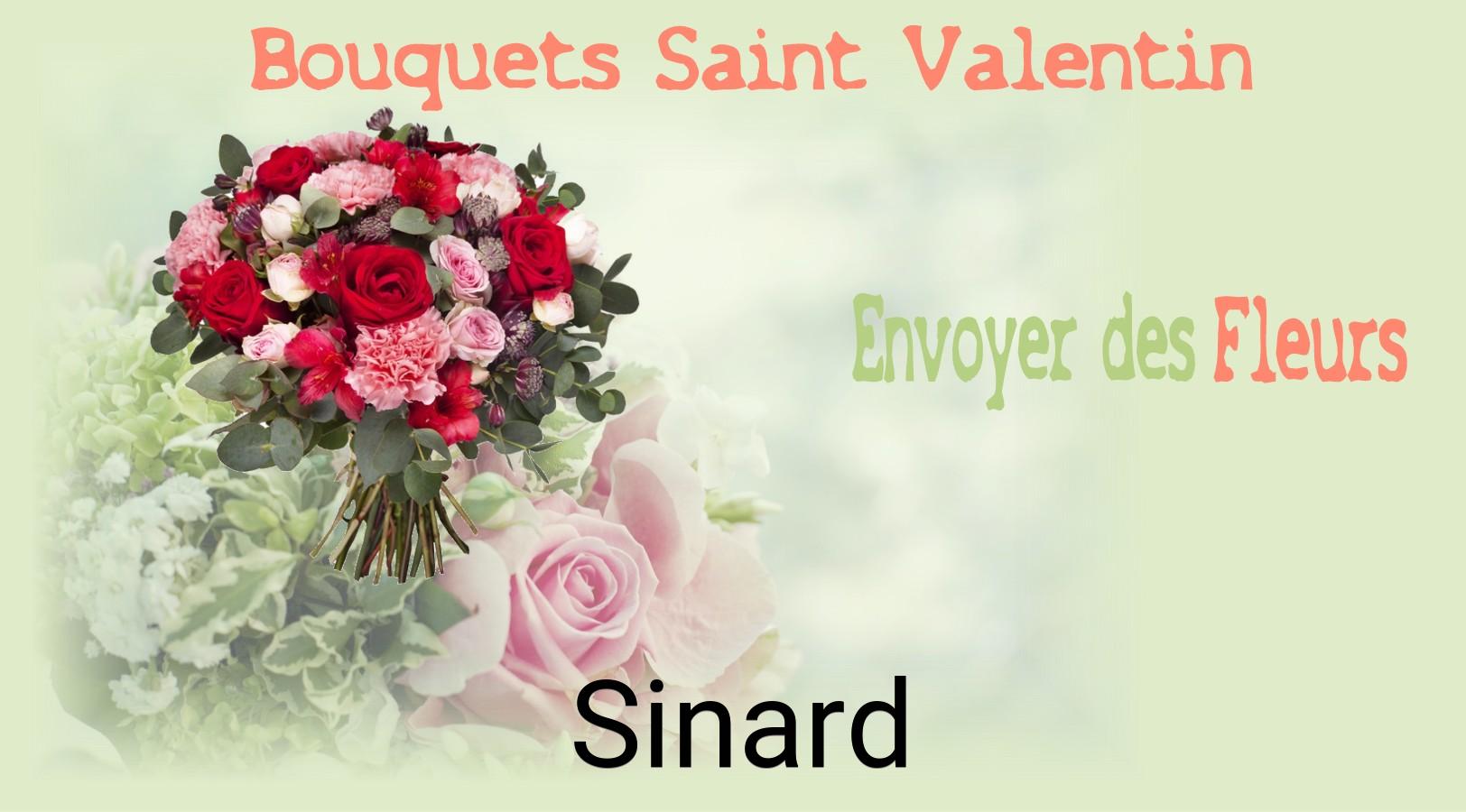 Roses de Saint-Valentin livrées à Sinard