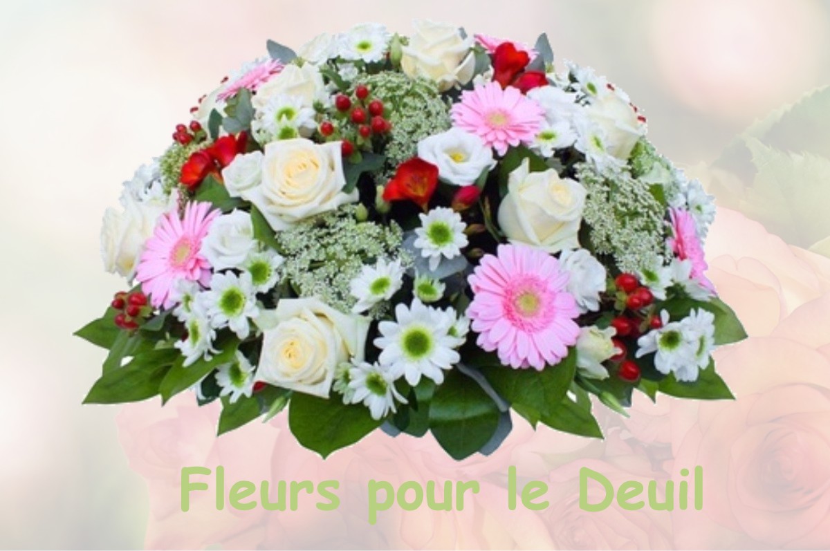 fleurs deuil SINARD